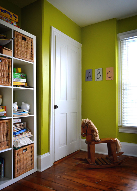 Дизайн детской комнаты с алфавитом