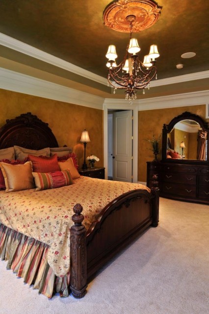 Дизайн спальни в стиле эпохи Возрождения.