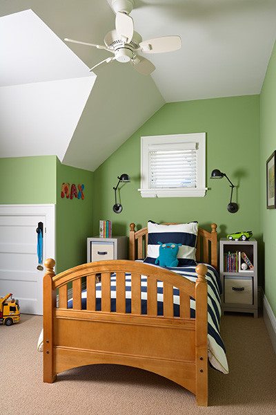 Фото современного дизайна детской комнаты.