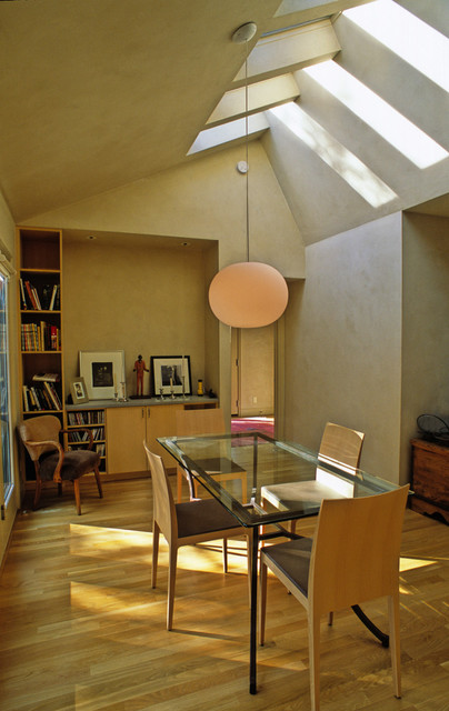 Фото современного дизайна столовой комнаты