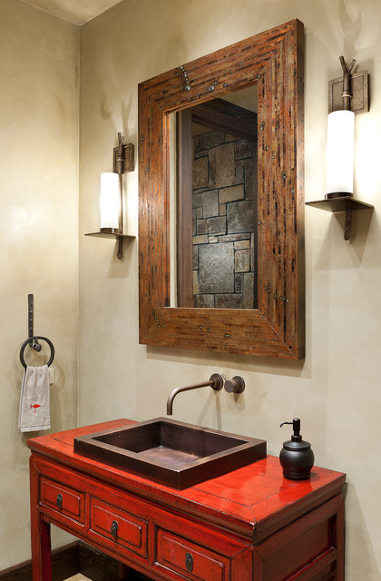 Фото туалетной комнаты в средневековом стиле