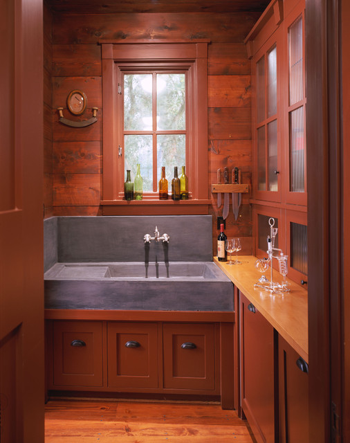 Фотография ванной комнаты в коричневых тонах