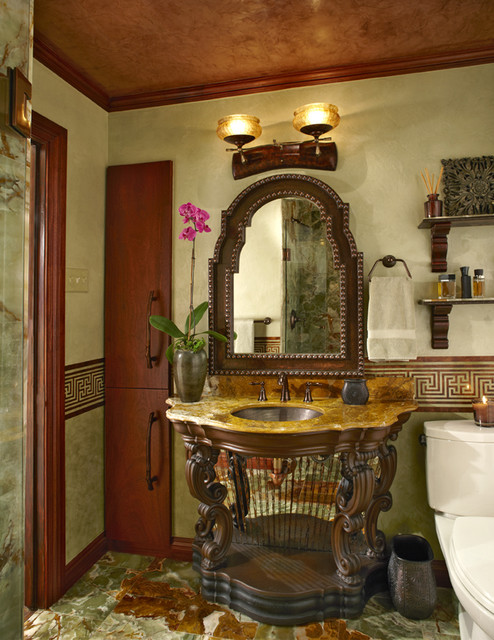 Идеальный дизайн для современной ванной комнаты в классическом стиле