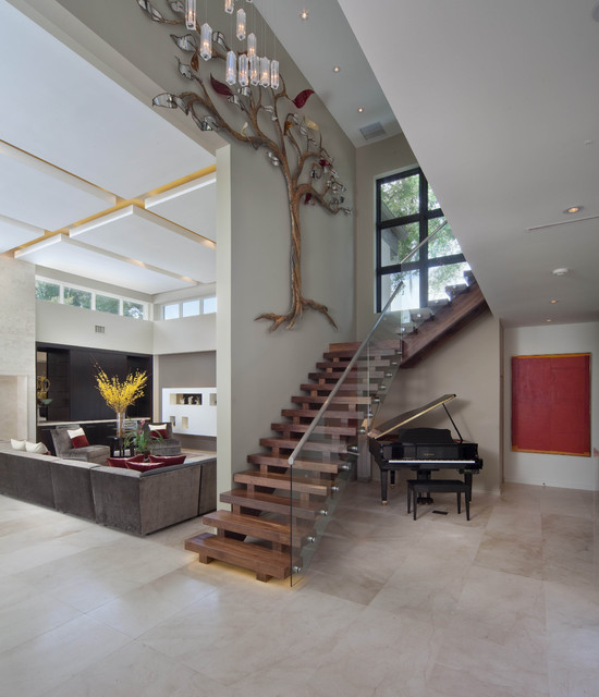Современный дизайн лестницы вашего дома