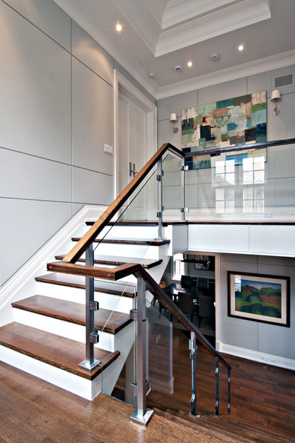 Удобная лестница - главная изюминка современного интерьера.