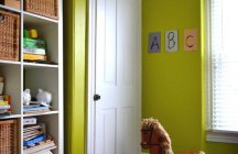 Дизайн детской комнаты с алфавитом