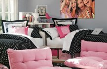 Дизайн спальни для двух взрослых девочек-подростков