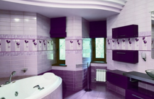 подвесной потолок в ванной