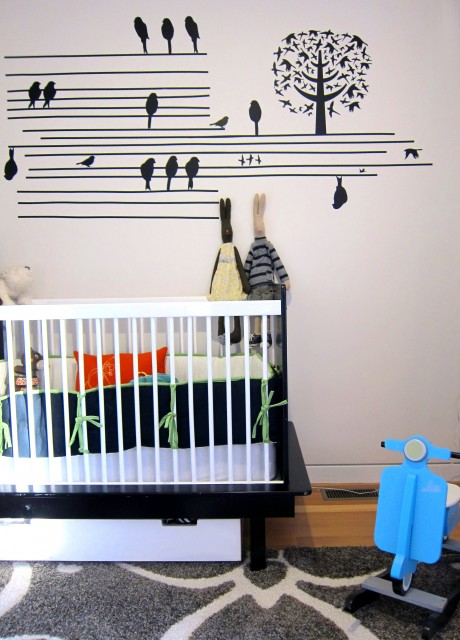 Дизайн детской комнаты с музыкальным уклоном