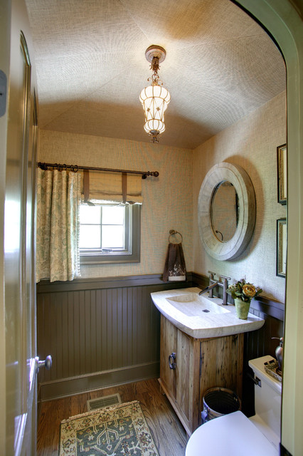 Дизайн ванной комнаты в стиле прошлых веков