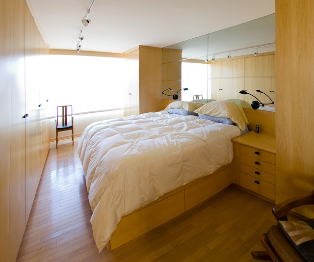 Фотография спальной комнаты в бежевом цвете