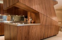 Дизайн кухни из дерева